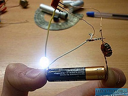 LED flashlight from 1.5 V and below