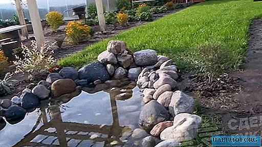 How to make a decorative pond with your own hands in 1 day