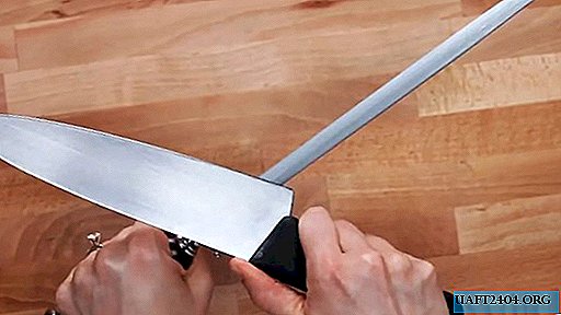 3 најповољнија начина брушења кухињског ножа