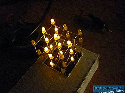 مكعب LED 3x3x3 غير قابل للبرمجة