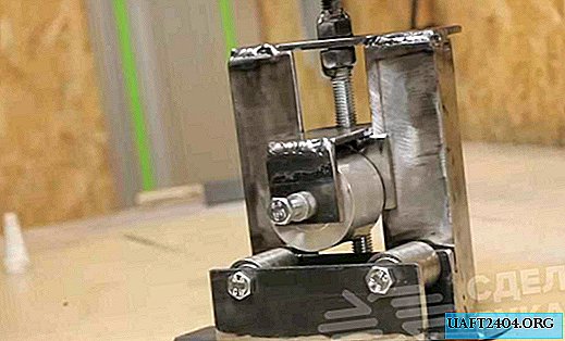3-roll mini bending machine for the home workshop