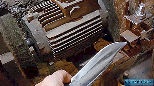 Alat yang paling mudah untuk mengasah pisau pada 30 darjah