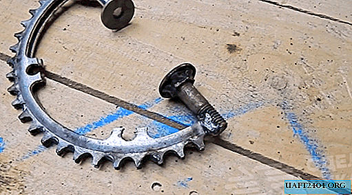 We make a clamp from a bicycle sprocket in 30 minutes