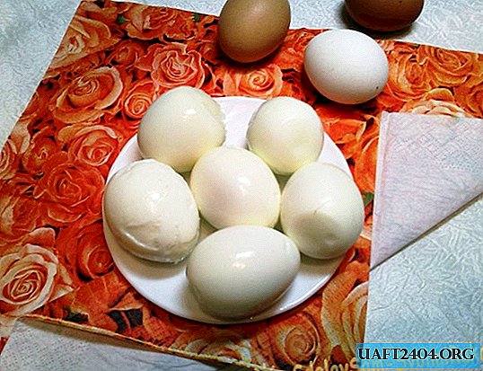 Ako rýchlo šúpať uvarené vajcia: 4 osvedčené spôsoby