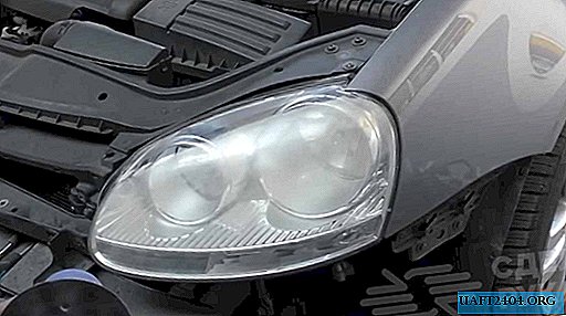 How to restore burned out plastic headlights in 5 minutes