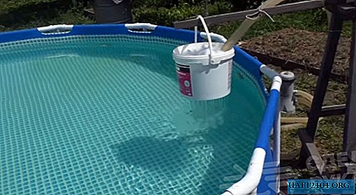 Filtro de piscina DIY por 50 rublos