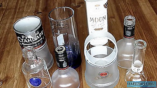 6 formas de cortar uniformemente una botella de vidrio