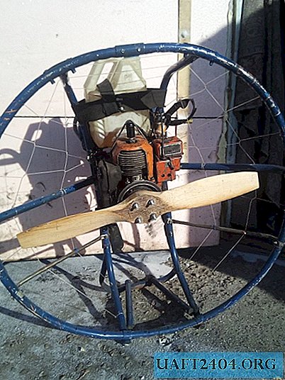 Knapsack-type AERODERGOR from the Ural chainsaw