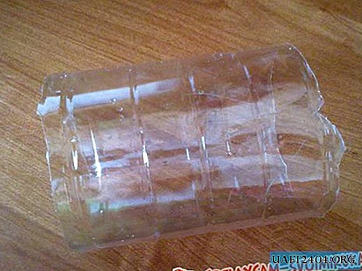 Kit pertolongan cemas dari botol plastik
