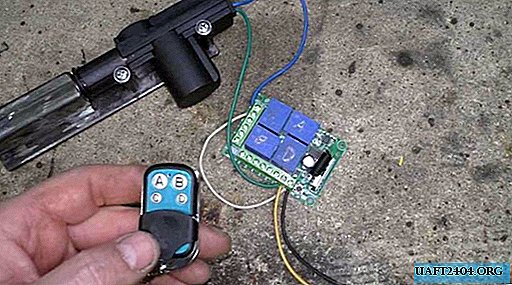 Automatic latch for garage doors with remote control
