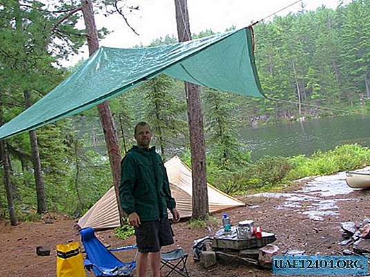 Quick and easy rain canopy