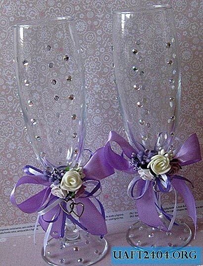Gafas para una boda en lila