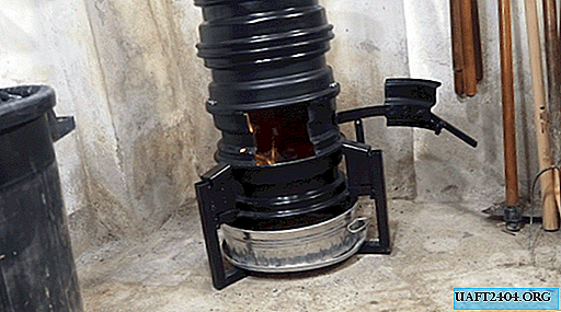 Potbelly stove for heating a garage from rims