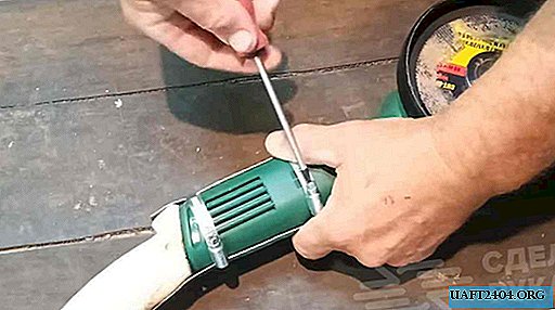 What is missing a small angle grinder: do it yourself