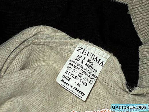 O que significam as etiquetas nas etiquetas de roupas?