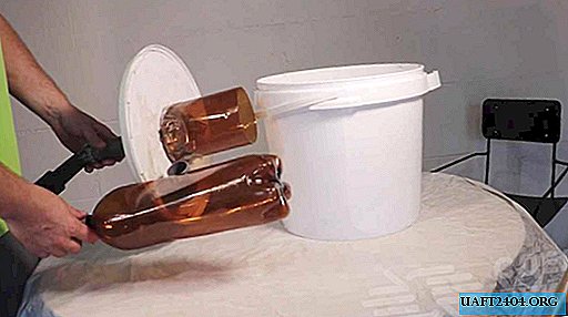 Cyklón z běžného plastového kbelíku a PET lahví