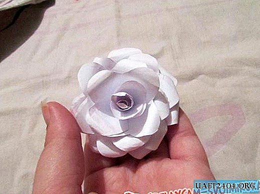 Blomst lavet af papir "Harmony"