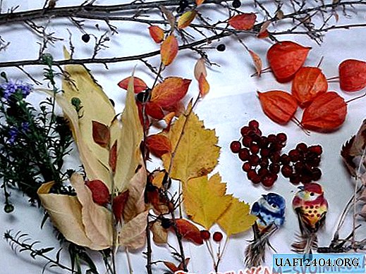 Couronne d'automne décorative