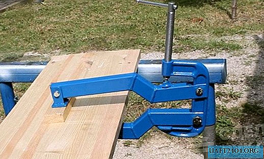 Making a long grip clamp