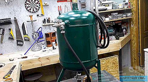 Do it yourself: budget sandblasting from a cylinder