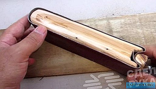 Wooden sanding grater with lock