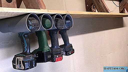 Suporte para chave de fenda para tubo de PVC