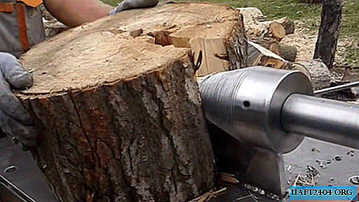 آلة تقسيم الخشب ، كيف هو مبدأ العملية