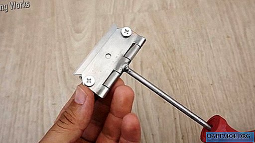 Another useful do-it-yourself door hinge device