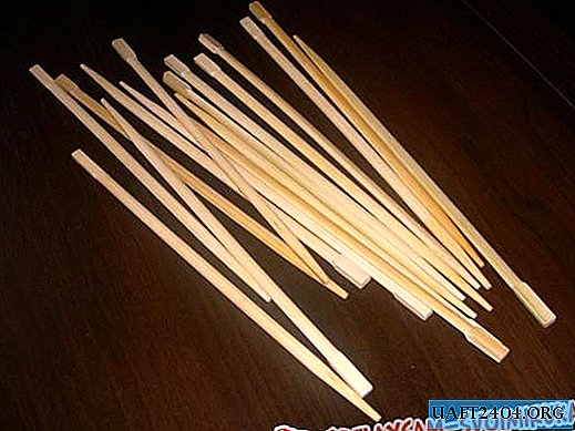 Photo frame of Chinese chopsticks
