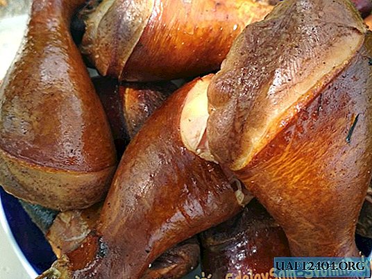 Smoked chicken drumstick: recipe with photo