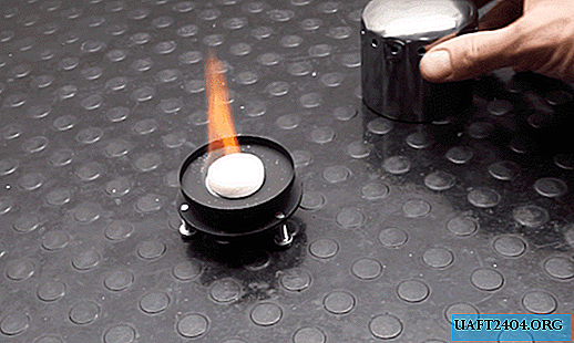 DIY oil filter burner