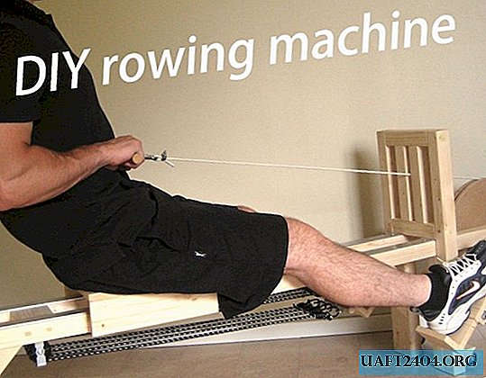 DIY rowing machine