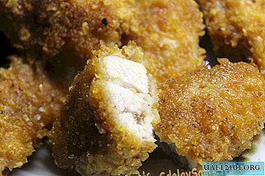 Nuggets de pollo empanizados crujientes de maíz: mi receta favorita
