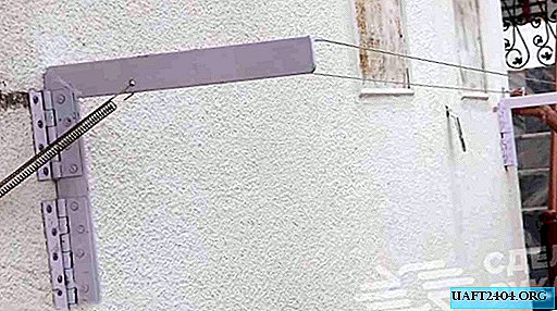 Home Idea: Séchoir à linge pliable mural