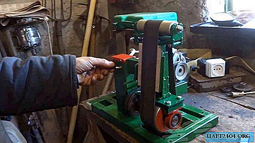 Workshop idea: do-it-yourself tape grinder