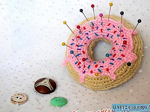Donut crochet needle needle case