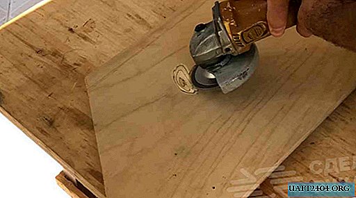 An interesting way to handle regular plywood