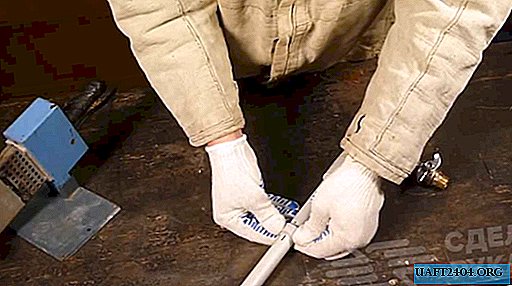 How to quickly put a patch on a polypropylene pipe
