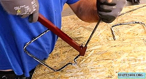 Como dobrar rapidamente um fio de aço