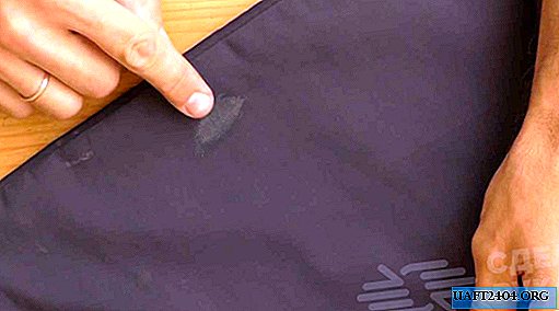 How to quickly remove a fuel oil stain on clothes