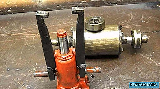 How to make a powerful bearing puller out of a jack