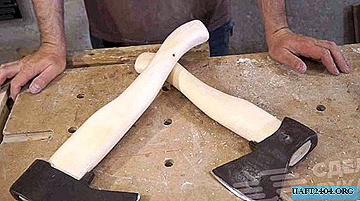 Como fazer um machado conveniente com suas próprias mãos