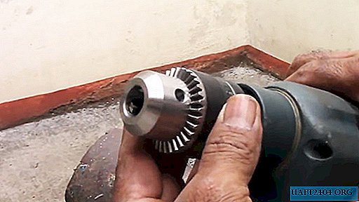 How to change a worn chuck with a new drill