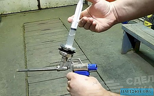 Cómo limpiar la pistola de los restos de espuma de poliuretano