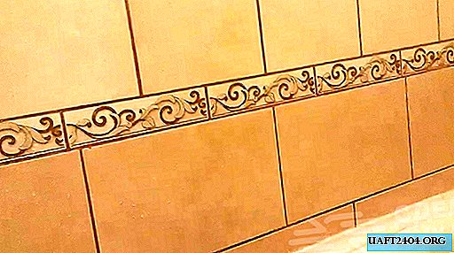 How to lighten the seams between tiles in the bathroom