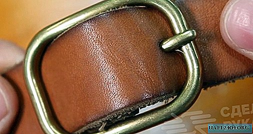 Cómo reparar un cinturón desgastado con tus propias manos