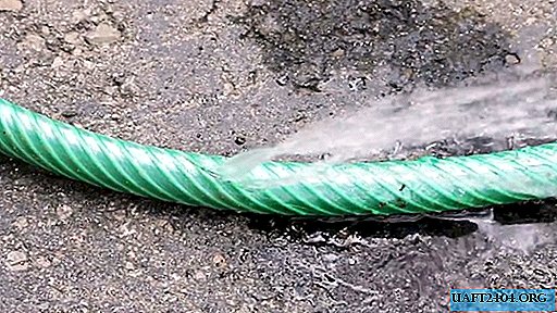 How to repair a damaged garden hose