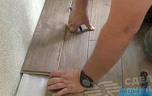 How to lay laminate flooring in a room yourself