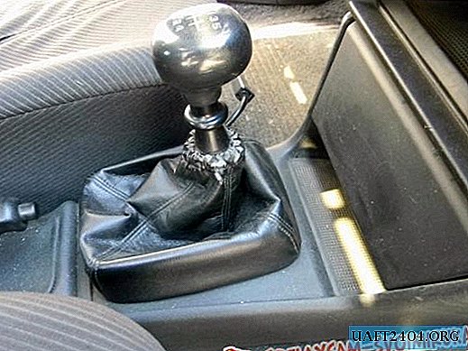How to sew a gearshift cover yourself