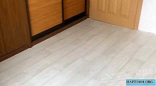 How to lay new linoleum on top of the old